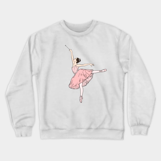 Sugar Plum Fairy Crewneck Sweatshirt by Zozi Designs